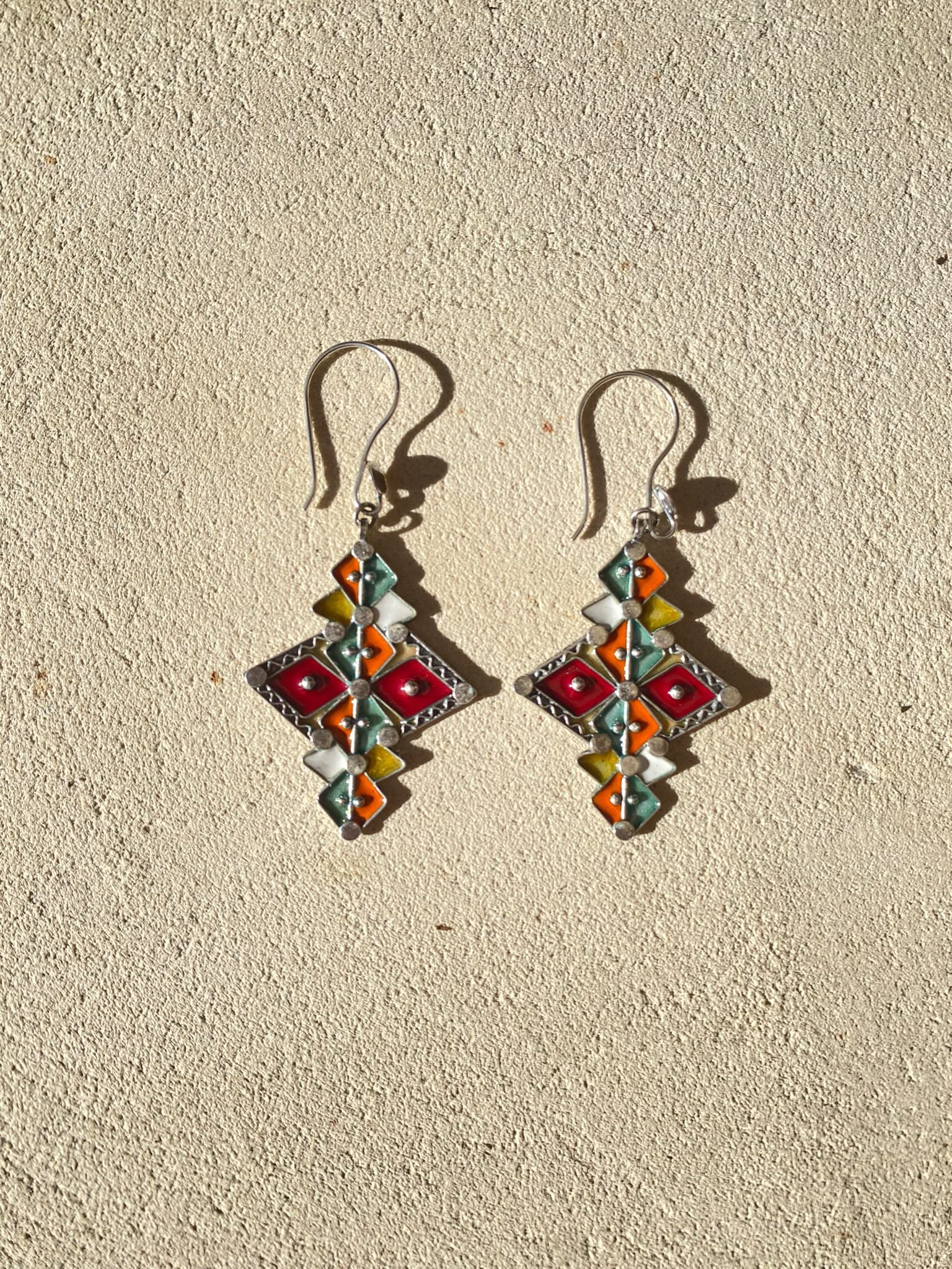 Boucles d’oreilles en argent ” NEWA “