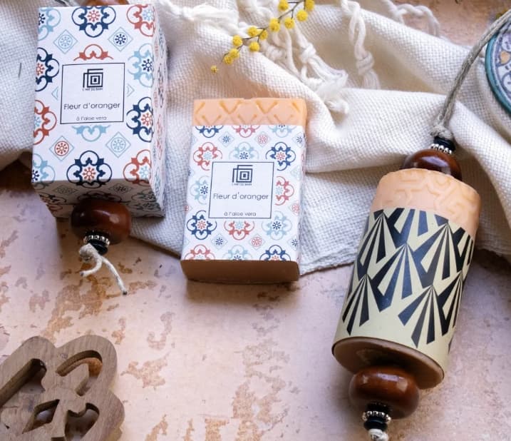 Savon « Fleur d’Oranger » à l’Aloe Vera – L’Oasis de Douceur