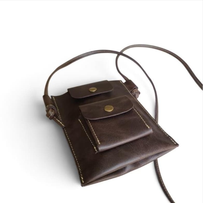 Sacoche en cuir