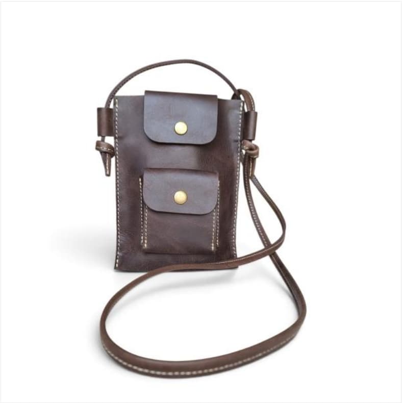 Sacoche en cuir