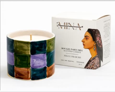 Bougies artisanales ” ZELLIG”