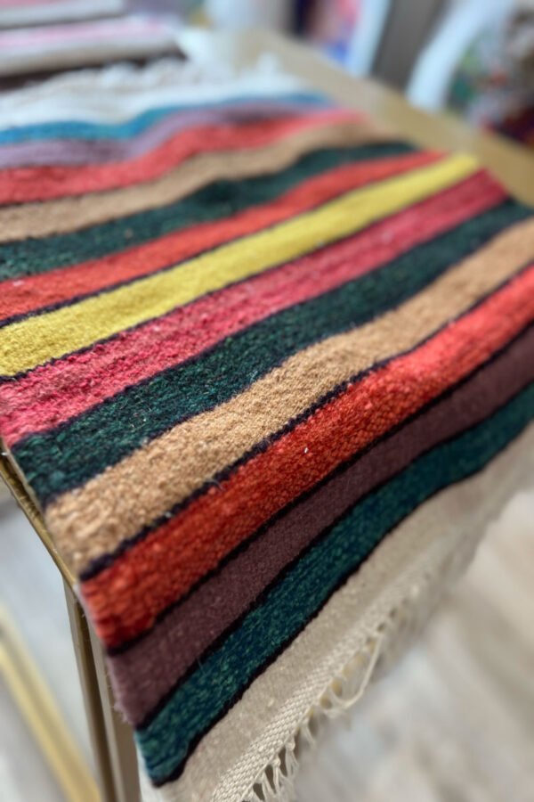 mini tapis amazigh multicolor