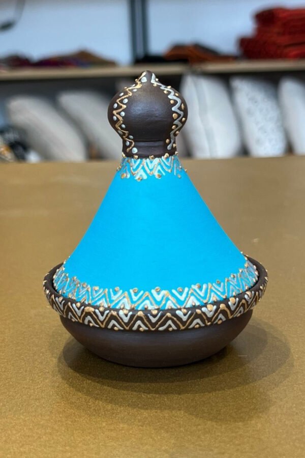 mini tajine marron by Siham Saidi art