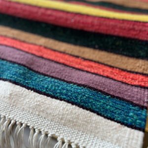 mini tapis amazigh multicolor