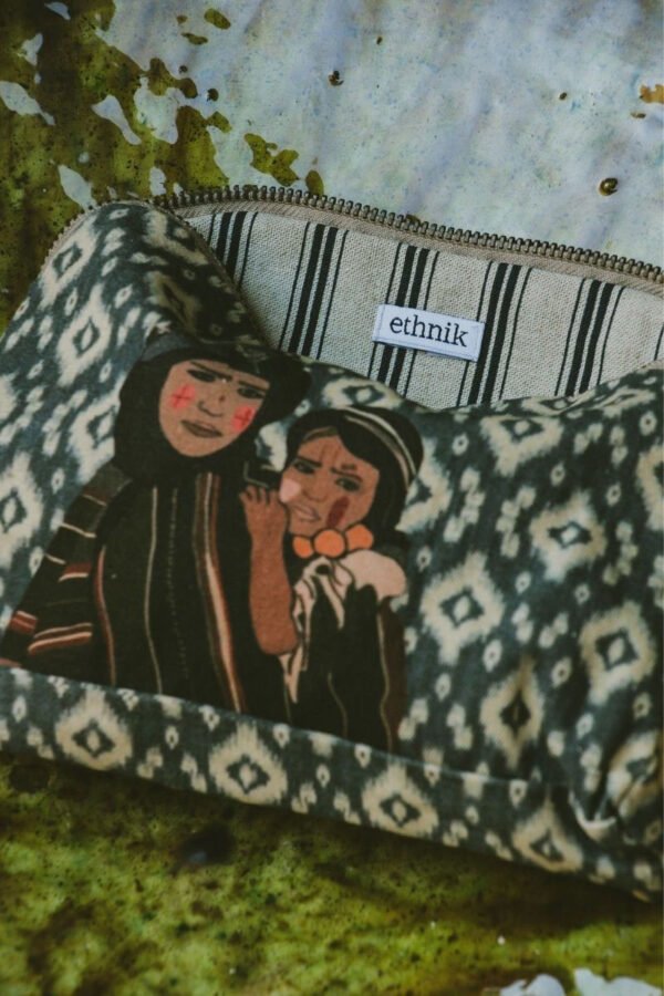 pochette ethnik duo femmes amazighs