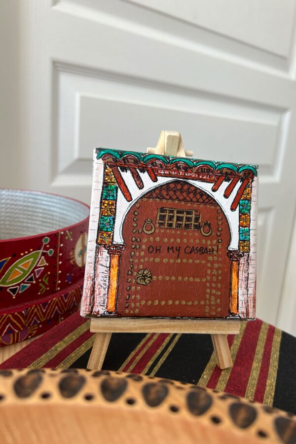 mini tableau amazigh oh my casbah nabila lakhlef