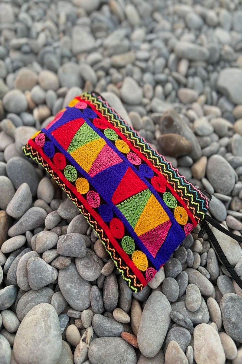 pochette siwa pouch motifs amazighs