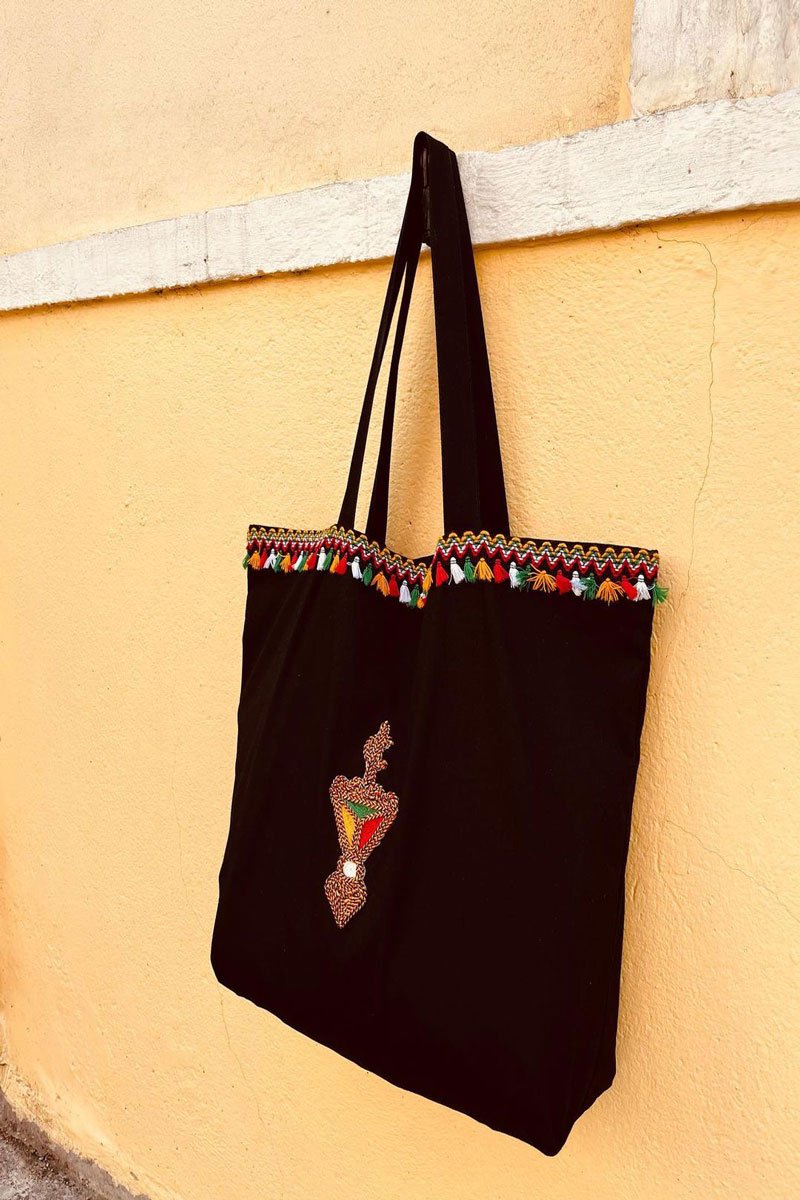 Sac tote bag motif kabyle