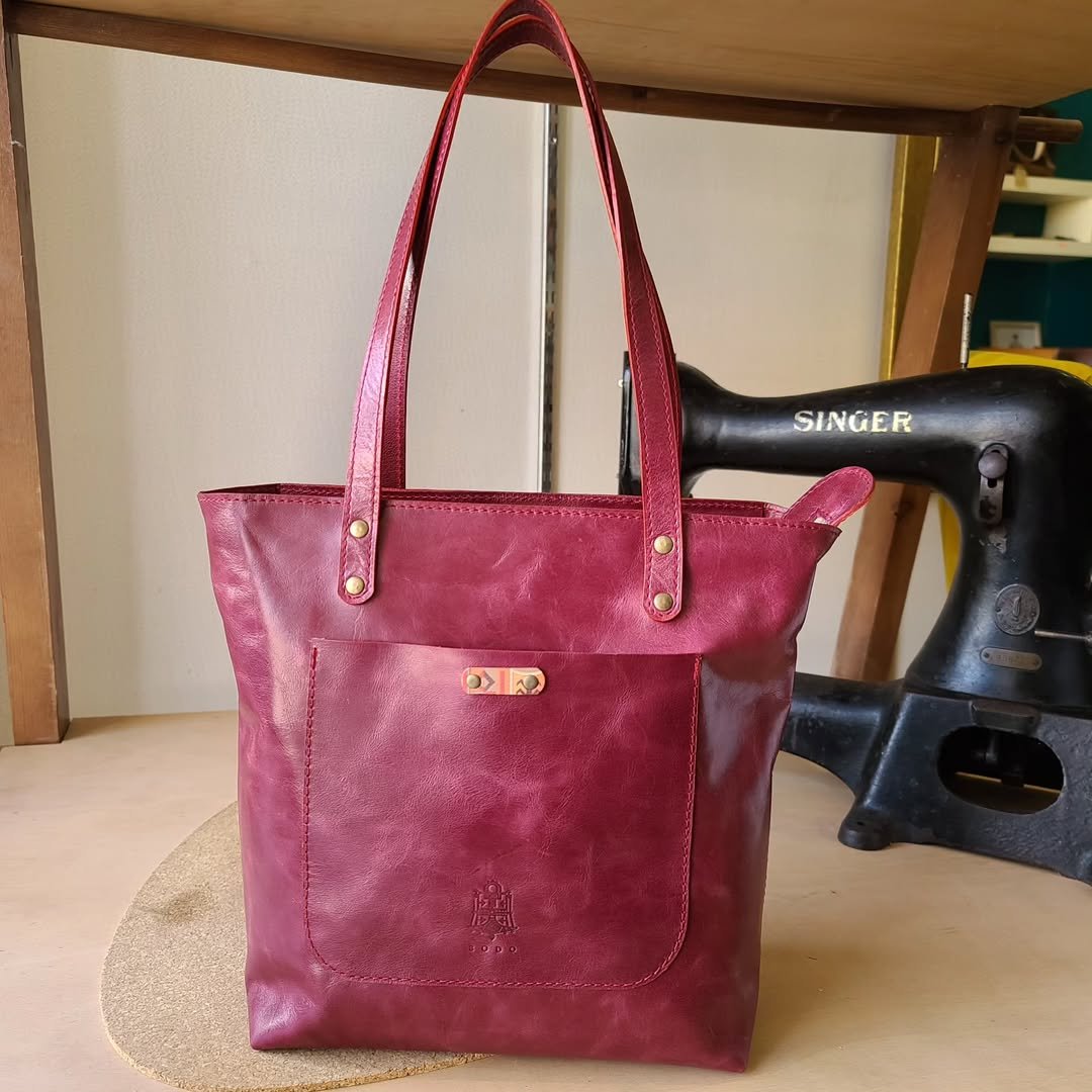 BodoCreation_Petit Omnibag Cuir - bordeaux_1