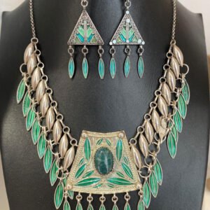 collier en argent kabyle izoran