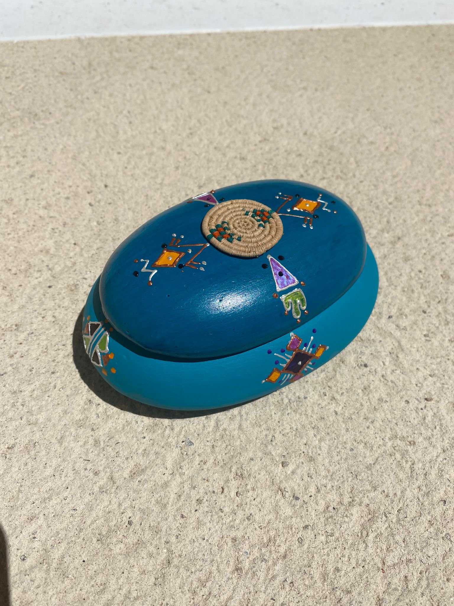 boite turquoise
